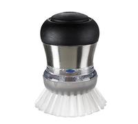 OXO SteeL Soap Dispensing Palm Brush,2-3/4" diam. x 4" h