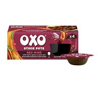 OXO Stock Pots Rich Flavoursome Blend of Red Wine, 4 x 20 g (80 g)