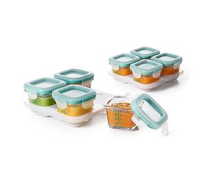 OXO Tot 8pc Glass Baby Block Set