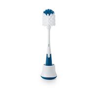 OXO TOT Bottle Brush with Nipple Cleaner and Stand, Navy