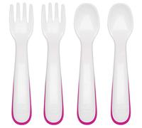 OXO Tot Fork and Spoon Training Set, Pink