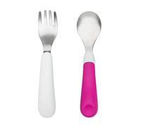 OXO Tot Fork & Spoon Set - Pink