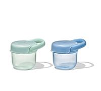 OXO Tot Snack Cup with Lid - 2 Pack, Opal and Dusk