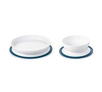 OXO Tot Stick & Stay Suction Plate & Bowl Bundle - Navy