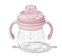 OXO Tot Transitions Soft Spout Sippy Cup with Removable Handles - 6 oz. - Blossom
