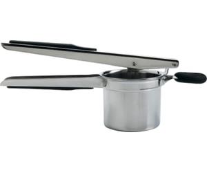 OXO Unisex Good Grips Potato Ricer, Silver, 1 Count | Smooth non-slip handles provide a secure grip, while the 1-count unisex design effortlessly mashes soft foods.