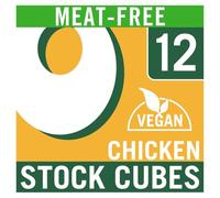 OXO Vegan Chicken Flavour Stock Cubes, 12 Cubes, 71 g (1-Pack)