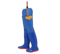 OXOLAMRIN Hip Waders,Fishing Waders, PVC Hip Waders For Men And Women Blue Sizes 4.5-9.5(8.5)