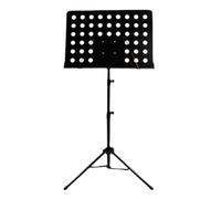 OXOLAMRIN Metal Sheet Music Stand Portable, Portable Music Stand Foldable Lifting Black Guitar Music Stand Music Stand Bold Thick Large Music Stand Guitar Violin Ancient Music Stand(Black)