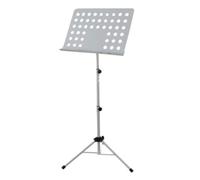 OXOLAMRIN Metal Sheet Music Stand Portable, Portable Music Stand Foldable Music Stand, Drum Stand, Violin Music Stand, Guitar Music Stand, Erhu, Guzheng Music Stand, Piano Music Stand(White)