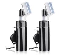 OxoxO 2Pack Golf Club Brush Groove Cleaner,Golf Brush with Retractable Clip Nylon Bristles Squeeze Bottle for 4 oz of Water,Golf Accessories for Men