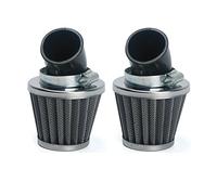 OxoxO 35mm Air Filter Cleaner with Stainless Lens Compatible with 50cc 70cc 90cc 110cc 125cc Compatible with Atv Go Kart Dirt Pit Bike Scooter (Pack of 2)