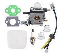 OxoxO Carburetor C1U-K54A Air Filter Fuel Spark Plug kit for 2-Cycle Mantis 7222 7222E 7222M 7225 7230 7234 7240 7920 7924 Tiller/Cultivator
