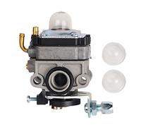 OxoxO Carburetor with Primer Blub Compatible with Honda GX25 GX25N GX25NT FG110 HHT25S Compatible withs 16100-Z0H-825 Carb