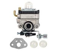 OxoxO Carburetor with Primer Bulb + Gasket Compatible with Honda GX31 GX22 FG100 Little Wonder Mantis Tiller Carb 16100-ZM5-803