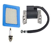 OxoxO Electronic Ignition Coil Compatible with 695711 802574 493237 796964 With 491588 Air Filter Compatible with Quantum Intek Single Cylinder