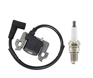 OxoxO New Brand Replacement Ignition Coil With Spark Plug Compatible with Honda GC135 GC160 GC190 GCV135 GCV160 GCV190 Compatible with 0500-ZL8-004