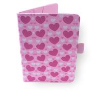 Oxrose Baby Health Book Protector - Heart Pattern - A5 Format 15x21 cm - Discounts for Rangers The Orders