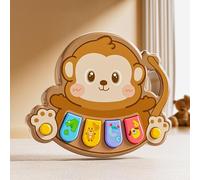 Oxtxuzdm 1. Early Learning Baby Piano Toy 0-3 Years ABS Safe Portable Design Multisensory Rhythm & Sound Training Kids Educational Keyboard