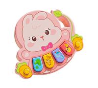 Oxtxuzdm 1. Early Learning Baby Piano Toy 0-3 Years ABS Safe Portable Design Multisensory Rhythm & Sound Training Kids Educational Keyboard
