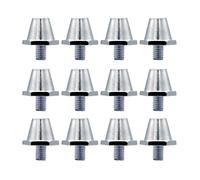 Oxtxuzdm 12Pcs Football Shoe Replacement Spikes 11mm/13mm/15mm Studs For 5MM Threaded Soccer Shoes Football Studs
