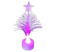 Oxtxuzdm 13cm/5.12in Colorful Glowing Night Light Cute Christmas Tree Shaped Fine Night Supplies Easy Tool Christmas Tree