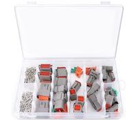 Oxtxuzdm 188PCS Automotive Electrical Connector Waterproof Sealed Design With Corrosions Resistant Contacts For Harsh Environment Marine Grade Electrical Connector