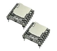 Oxtxuzdm 2Pack MP3 Player Module Voice Decoding Board Sound Module Easy Integration Player