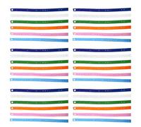 Oxtxuzdm 30pcs Multicolors Stretchable Sheet Clip Bedding Organizers For Duvet Towel Storage Elastic Drawer Bands With Button Adjustable Closet Organization Storage Bands