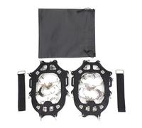 Oxtxuzdm 32 Spikes Ice Grips Crampons Traction Cleats Anti Slip Ice Cleats Snow Grips For Winter Outdoor Activities Climbing Spikes Grippers For Traction Outdoor Hiking Gear Winter Sports Accessories