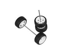Oxtxuzdm 4PCS Remote Control Model For 1/64 Diecast Trucks With Round Rod Axles Remote Control Truck Accessories