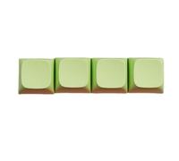 Oxtxuzdm 4pcs Unique Design PBT Keycaps For Mechanical Keyboards Caps Colorful Keycaps 4Key Set For Typing Enthusiasts Typing