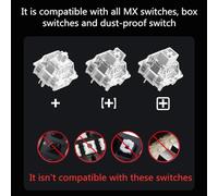 Oxtxuzdm 64/74Key Side Print Translucents Keycaps Love Circuit Original Profile Sublimations Backlit Keycap For Mechanical Keyboards Translucents Backlit Keycaps