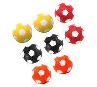 Oxtxuzdm 8Pcs 36mm Foosballs Table Balls Official Tabletop Game Small Football Soccer Accessory Table Soccer Foosballs Replacements