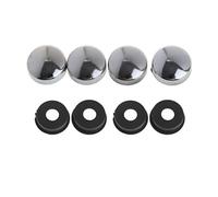 Oxtxuzdm 8Pcs Car Truck License Plate Frame FIxed Screws Nut Caps Bolt Fastener For Locking Car Tag Washer Cover