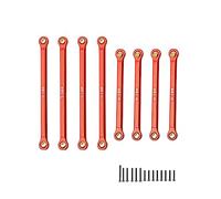 Oxtxuzdm 8Pieces Car Crawler 1/18 Accessories Metal Chassis Links For Remote Climbing Truck Decorative Supplies Pull Rods