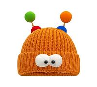 Oxtxuzdm Adult Knitted Hat With Cartoon Monsters Winter Student Outdoor Cycling Skiing Climbing Cold Weather Keep Warm Soft Hats For Boys Girls Hat Soft For Kids Winter For Ear Preservation