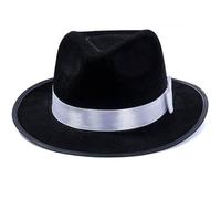 Oxtxuzdm Adult Panama Cap Flat Top Hat Oktoberfest Round Cap MagicShow Headwear Masquerade Accessories Role Play Felt Fedora Party For Cosplay