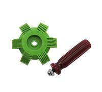 Oxtxuzdm Air Conditioning Fin Comb Cleaner Tool Home Maintenance Part Coil Comb ABS Texture Condenser Fin Straightener