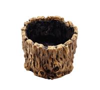 Oxtxuzdm Artificial Driftwood Flower Pots Natural Pots Bucket Rustics Stumps Planter Arrangement For Home Decors Bonsais Planter