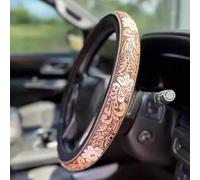 Oxtxuzdm Artistic Western Fashion Steering Protect Strengthened Grip Management Easy Denial Tool Arrange Quick Install Car Steering Accessories
