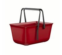 Oxtxuzdm Bathroom Organiser Basket With Handle Portable Shower Essential Storage Container Hygiene Products Holder Bathroom Toiletry Basket