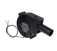 Oxtxuzdm BBQ Fan Air Blower 97x97x33mm 12V 0.07A Large Air Powered With 26cm Cable For Camping Picnic Trip Blower Electric