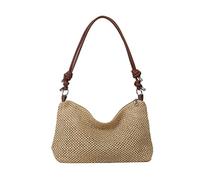 Oxtxuzdm Beach-Bag For Women Seaside Handbag All-matching Shoulder Large Capacity Straw Tote Students School Large Capacity Tote For Women Beach- All-matching Shoulder