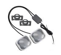 Oxtxuzdm Better Security LED Glass Radiances Different Manner ABS Lens Three Thousand Five Hundred Light For Automobiles LED Devil Organ Of Sight Side Glass Radiances Lens Fashion