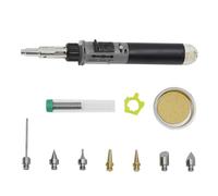 Oxtxuzdm Butanes Soldering Iron Set 12 In 1 Cordless Igniting & Adjustable Temperature Soldering Iron