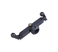 Oxtxuzdm Car Phone Holder Base Car Stand With Double 17mm Ball Head Adapter 1/4in Female Joint Extension Connector Base Mobile Bracket Clamp