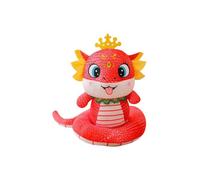 Oxtxuzdm Cartoon Snake Toy Stuffed Animals New Year Surprise Gift Plush 2025 China Mascots Toy Small