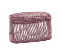 Oxtxuzdm Clear Cosmetic Bag Aesthetic Makeup Meshes Toiletry Organisers For Women And Girl Clear Cosmetic Makeup Lipstick Storage Pouch Mesh For Women