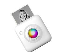 Oxtxuzdm Compact Thermal Printer For Kids Students Sticker Label Craft Projects And School Supplies Paper Printer For Notes And Receipts